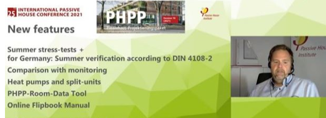 Jan Steiger stellt als Teil der Geschäftsleitung des Passivhaus Instituts das lang erwartete PHPP10 vor Vortrag_PHPP_Plenum.PNG